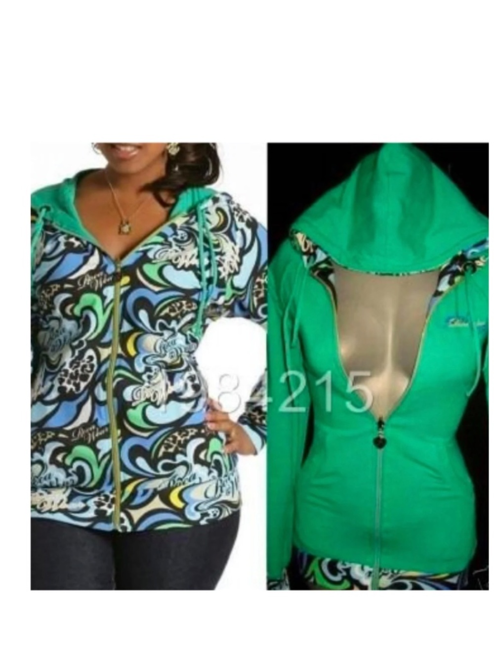NEW Rocawear Y2K, 00's 2 in 1 REVERSIBLE JACKET HOODIE HOODY M Medium